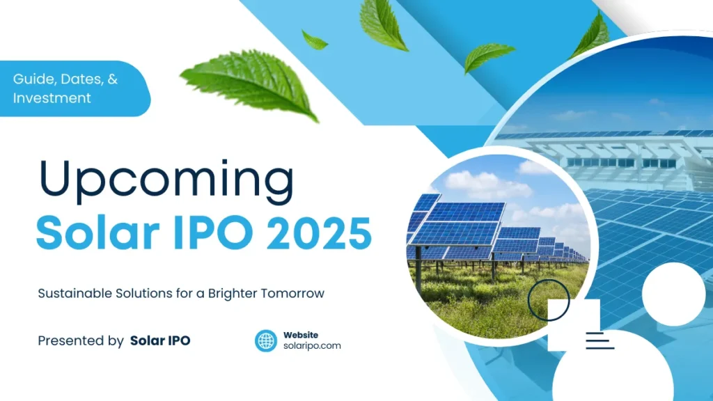 Upcoming Solar IPOs